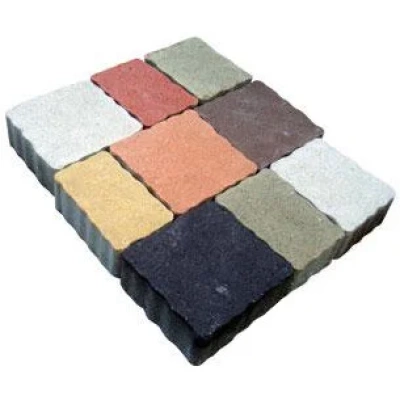 Тротуарная плитка "Львовский камень" коричневая 40 мм